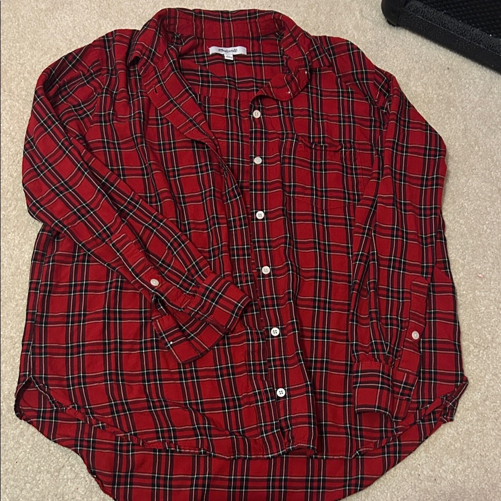 Red Plaid Flannel